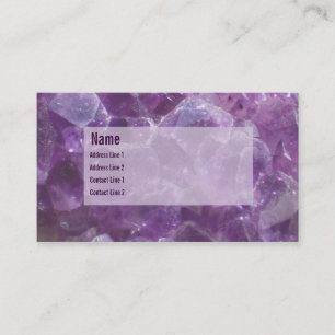 Tarjeta de visita Amethyst