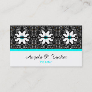 Tarjeta De Visita Amo a los gatos Kaleidoscope