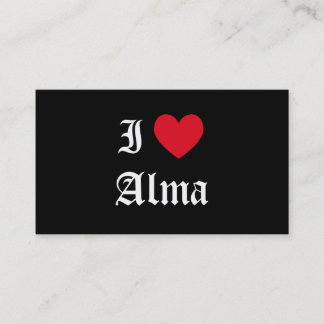 Tarjeta De Visita Amo Alma