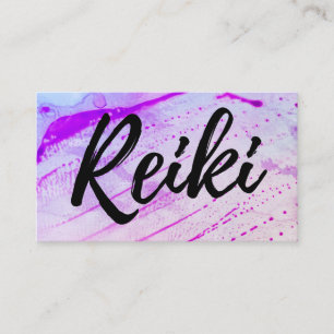 Tarjeta De Visita Amo de Reiki del médico de Reiki del curador de l