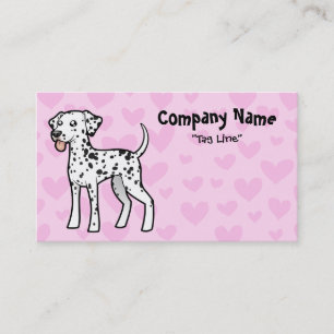 Tarjeta De Visita Amor Dalmata