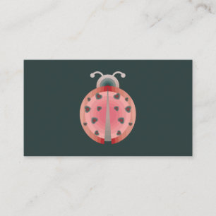 Tarjeta De Visita amor de ladybug