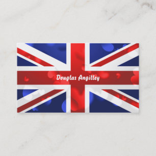 Tarjeta De Visita Amor de Union Jack,