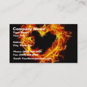 Tarjeta De Visita Amor del fuego
