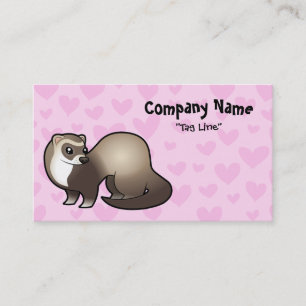 Tarjeta De Visita Amor del hurón