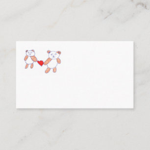 Tarjeta De Visita Amor panda
