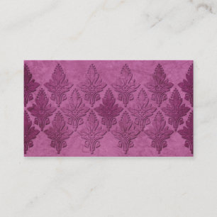 Tarjeta De Visita Amoroso: PERGAMINO ENVEJECIDO en ROSA