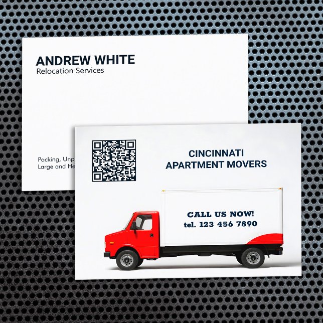 Tarjeta De Visita Amortización de reubicación (Relocation Cards)