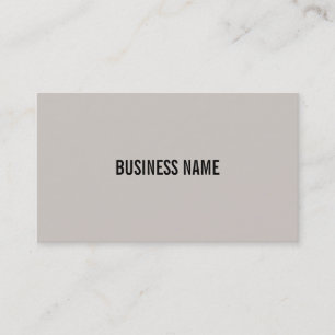 Tarjeta De Visita Añada su diseño profesional elegante de Brown de