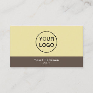 Tarjeta De Visita Añade tu propio logo, judaísmo, religioso