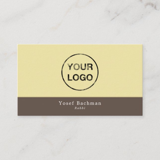 Tarjeta De Visita Añade tu propio logo, judaísmo, religioso (Anverso)