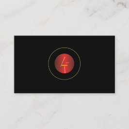 Tarjeta De Visita Añadir el logotipo del Personalizado en círculo ne