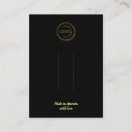 Tarjeta De Visita Añadir el logotipo Pantalla de Barrera de clip de