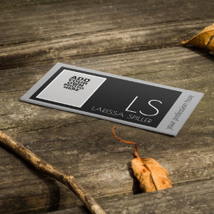 Tarjeta De Visita Añadir foto / imagen / foto profesional