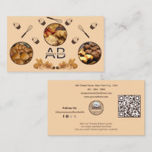 Añadir fotos lindo Monograma profesional Panadería