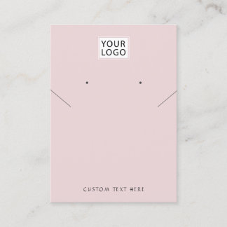 Tarjeta De Visita Añadir logotipo Pantalla de anillo de anclaje de c