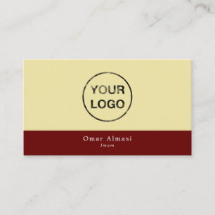 Tarjeta De Visita Añadir tu propio logotipo, islámico, religioso