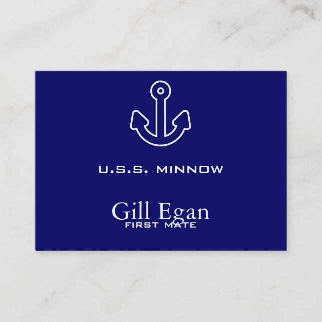 Tarjeta De Visita Ancla (Anverso)