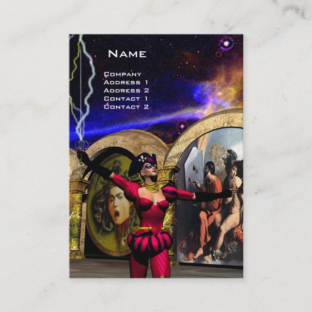 Tarjeta De Visita ANDROID BALLET , Ciencia Ficción