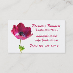 Tarjeta De Visita Anemone Business Card