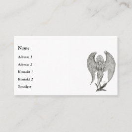 Tarjeta De Visita Ángel, Lápiz Art