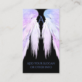 Tarjeta De Visita ANGEL WINGS Dreamy Beauty Black