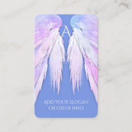 Tarjeta De Visita ANGEL WINGS Dreamy Soft Blue Beauty