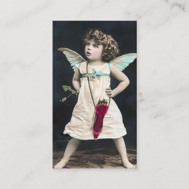 Tarjeta De Visita Angry Cupid (Anverso)