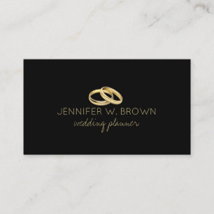 Tarjeta De Visita Anillos de Boda