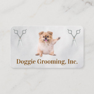 Tarjeta De Visita Animal Adorable   Cachorro   Cuidado de Perros