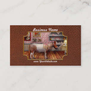 Tarjeta De Visita Animal - El Poni