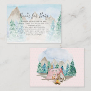 Tarjeta De Visita Animales de Woodland Camping Libros para Gabinete 