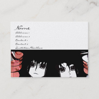 Tarjeta De Visita Anime -