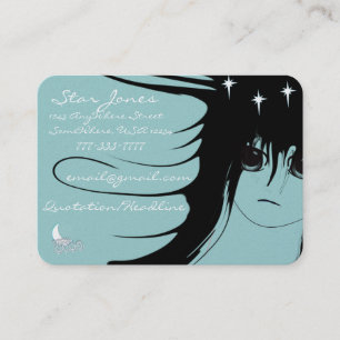 Tarjeta De Visita Anime Chicas