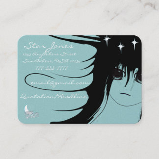 Tarjeta De Visita Anime Chicas
