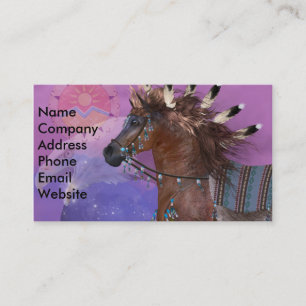 Tarjeta De Visita Año del Caballo de Águila