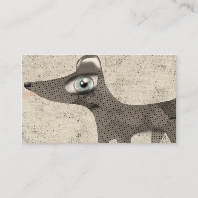 Tarjeta De Visita Año del perro (Anverso)