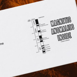Tarjeta De Visita Anomalías magnéticas en el interior (Ciencia de la