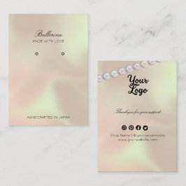 Tarjeta De Visita Antecedentes de la Perla Moderna