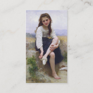 Tarjeta De Visita Antes del baño - John William Waterhouse