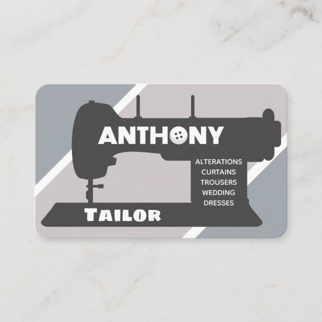Tarjeta De Visita Anthony Tailor Business Card (Anverso)