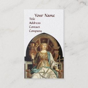 Tarjeta De Visita ANTIGUA RENACIMIENTO TARON EL Oro DEL PAPA