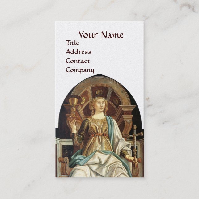 Tarjeta De Visita ANTIGUA RENACIMIENTO TARON EL Oro DEL PAPA (Anverso)