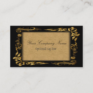 Tarjeta De Visita Antigüedad de época elegante