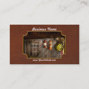 Tarjeta De Visita Antiguo - Colgando alrededor