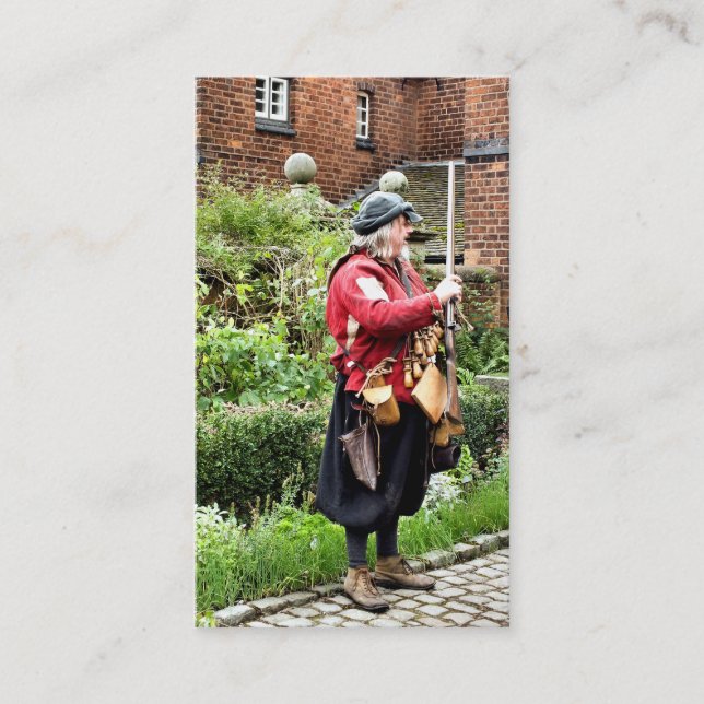 TARJETA DE VISITA ANTIGUO INGLATERRA (Anverso)