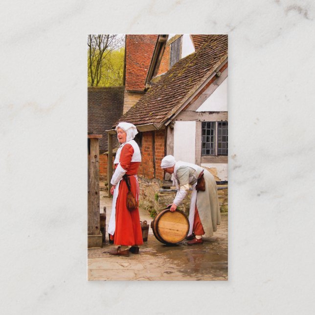 TARJETA DE VISITA ANTIGUO INGLATERRA (Anverso)