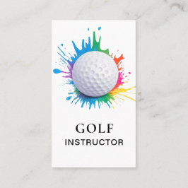 Tarjeta De Visita *~* AP94 QR Pelota de Golf Salpicadura de Arcoír