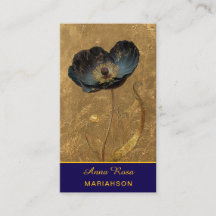 *~* AP98 Elegant Flower Gold 27 Vintage QR