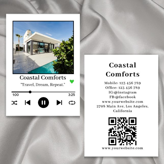 Tarjeta De Visita Apartamento de alquiler de vacaciones de reproduct (Subido por el creador)